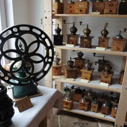 Ein Teil der Kaffemühlensammlung
