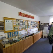 Ausstellungsraum im Museum für Grenze und Landwirtschaft in Böckwitz Museum für Grenze und Landwirtschaft