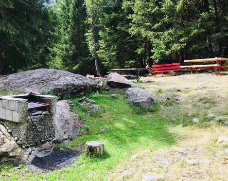 Feuerstelle "Schweizer Familie" Brüchergand 2