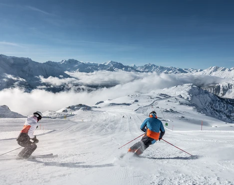 Skifahren in der Aletsch Arena Skifahren in der Aletsch Arena