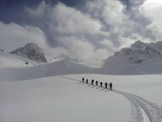 Skitouren in der Aletsch Arena Skitouren in der Aletsch Arena