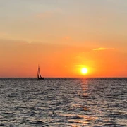 Wasserwelt Wattenmeer_Sonnenuntergang