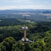 Gaußturm im Naturpark Münden