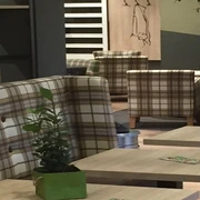 Sitzecke im Harlekin Bistro Sitzecke im Harlekin Bistro