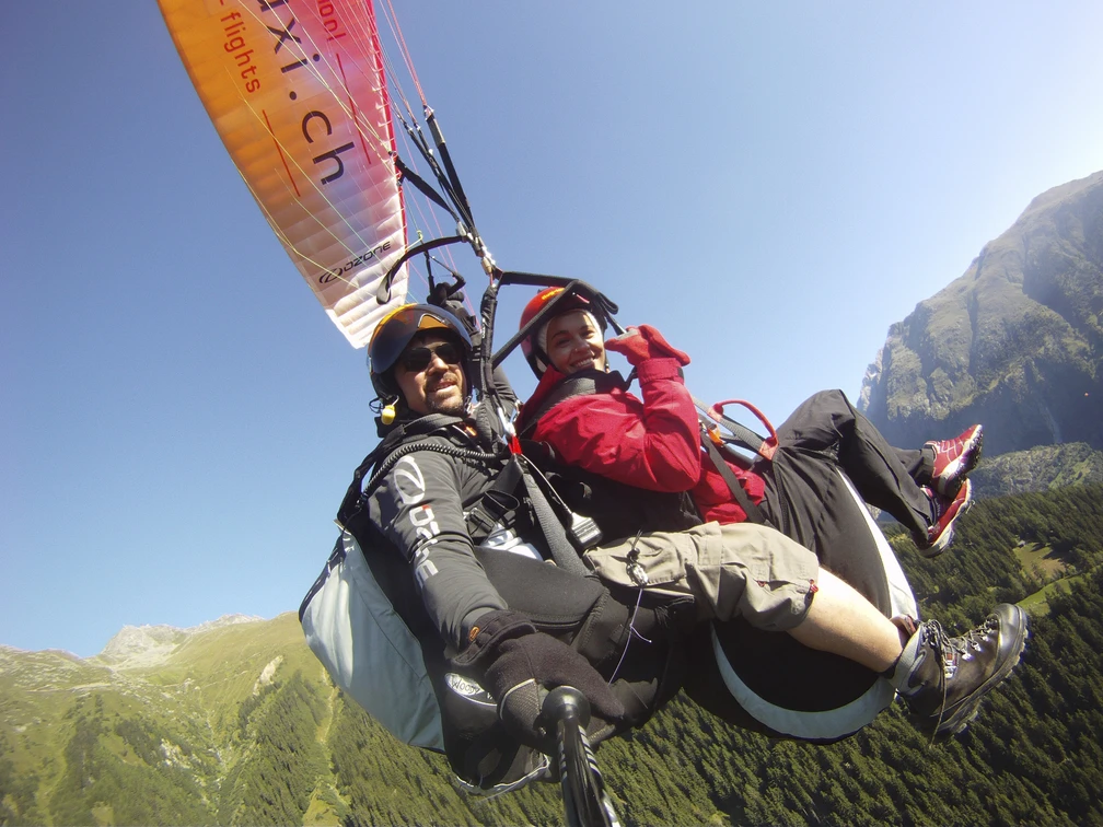 Tandem Gleitschirmflug  Tandem Gleitschirmflug