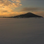 Landeskrone im Winter