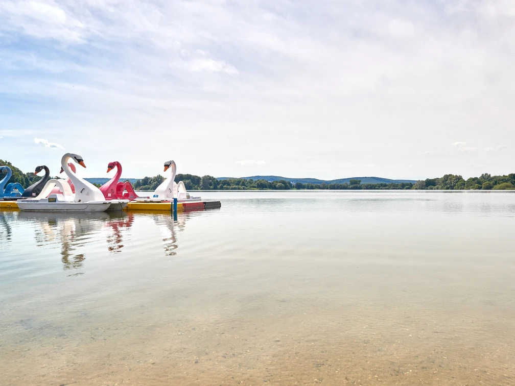 Tretbootverleih am Salzgittersee Tretbootverleih am Salzgittersee