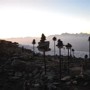 Sonnenaufgang auf dem Eggishorn in der Aletsch Arena Sonnenaufgang auf dem Eggishorn in der Aletsch Arena