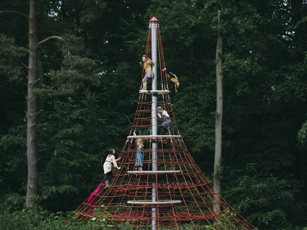 Klettergerüst im Uhlenkolk
