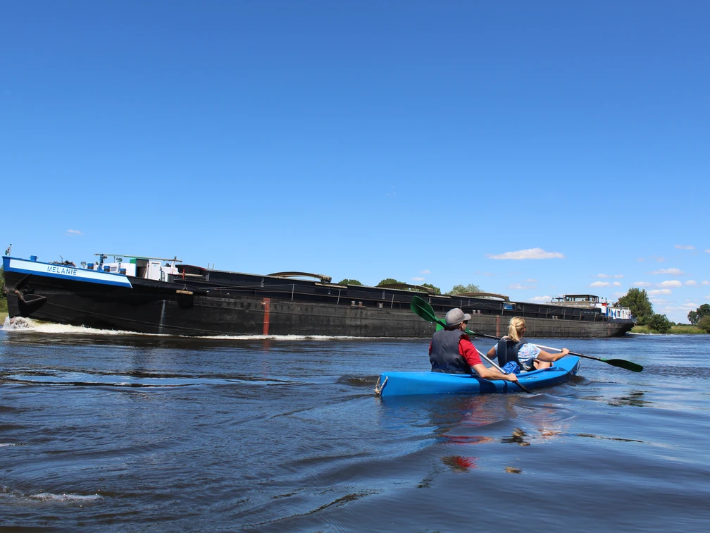 Eine Kanutour auf der Mittelweser Eine Kanutour auf der Mittelweser
