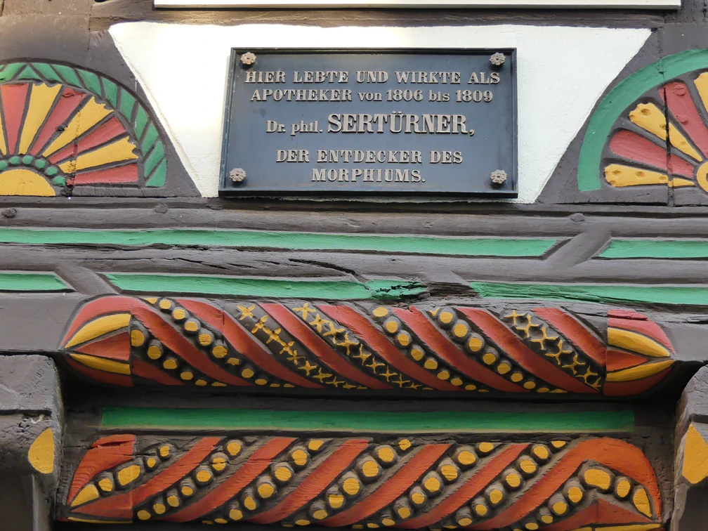 Sertürner Gedenktafel in Einbeck sertuerner-gedenktafel-einbeck