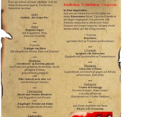 Gardisten-Menü Restaurant Alex