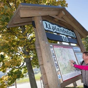 Wandertafel Uplandsteig Wandertafel Uplandsteig