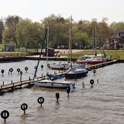 Olgahafen Blick auf Steg