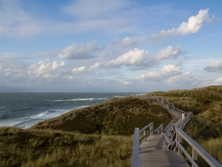 Kliffweg im Herbst Kliffweg im Herbst mit Meerblick