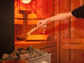 Sauna-Aufguss im AKTIVITA SoleSpa