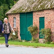Domstadt Meldorf Blick von der Geest