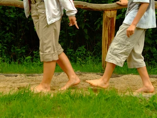Barfußpfad Nienhagen, Sand Barfußpfad Nienhagen, Sand