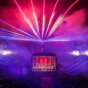 Lasershow, Waldbühne Schwarzenberg
