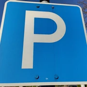 Parkplatz Schild