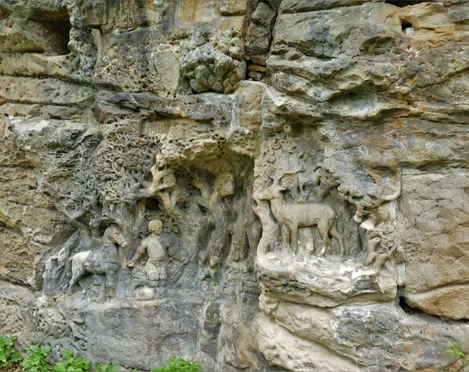 Jägerhaus Hubertusrelief.JPG
