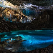 Baumannshöhle Rübeland - neu beleuchteter Goethesaal Baumannshöhle Rübeland - neu beleuchteter Goethesaal