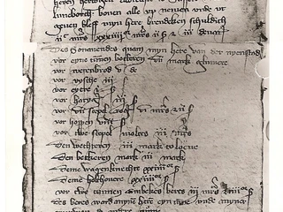 Urkunde über Bierexport nach Celle von 1378 Urkunde über Bierexport nach Celle von 1378Document on beer export to Celle from 1378