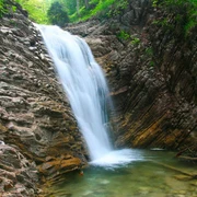 Wasserfall in der Schleifmühlenklamm