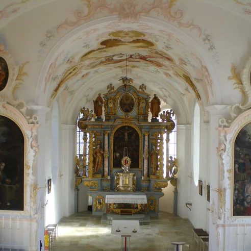 Kappelkirche Innen - Altarbild