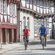 Fachwerk soweit das Auge reicht - wie hier in Hornburg