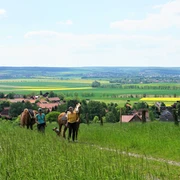 Blick vom Dorm auf Gr. Steinum und den Elm
