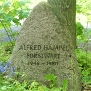 Gedenkstein Forstwart Alfred Hampel
