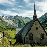 Anglikanische Kirche in Gletsch Anglikanische Kirche in Gletsch