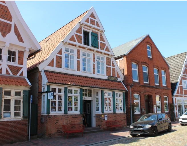 Otterndorf Altstadt-Buchhandlung m. Galerie u. Johann Heinrich Voß Museum