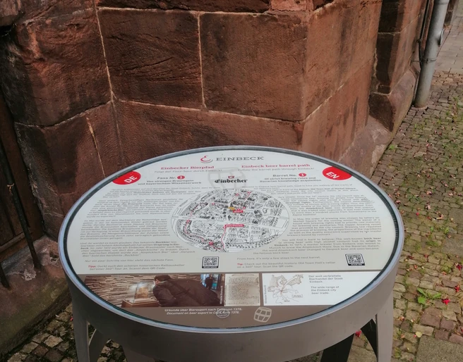 Bierpfad Fass 1_Altes Rathaus Bierpfad Fass 1_Altes Rathaus