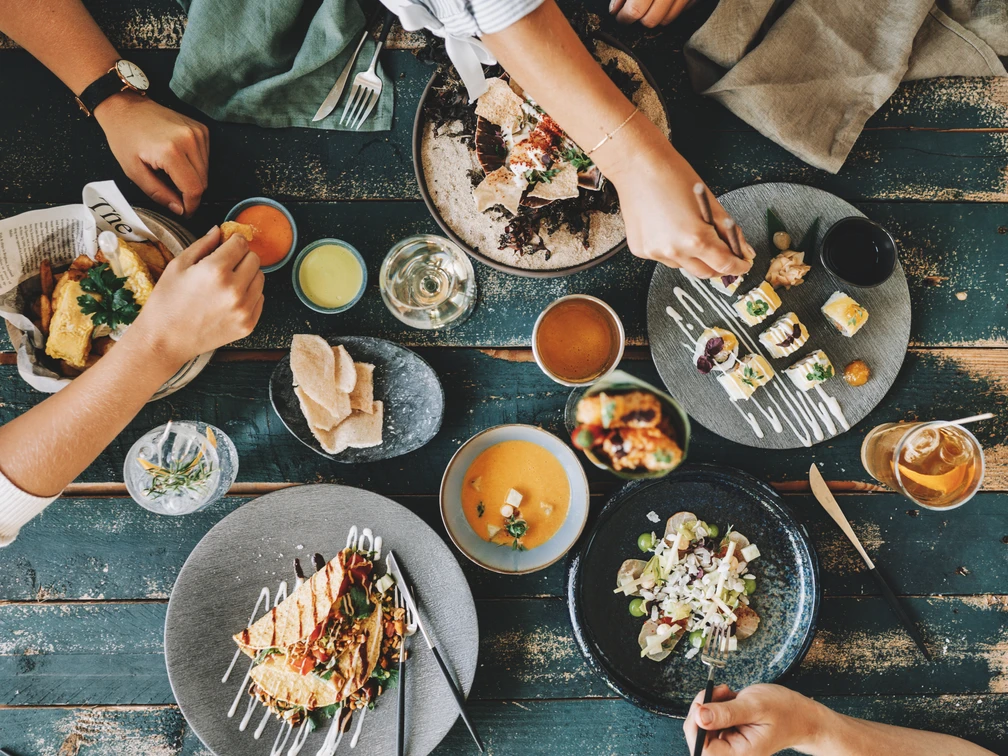 Sushi im The Fish Club im A-ROSA