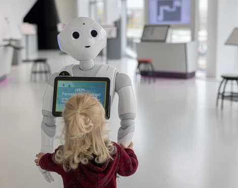 Blick in die phaeno Ausstellung