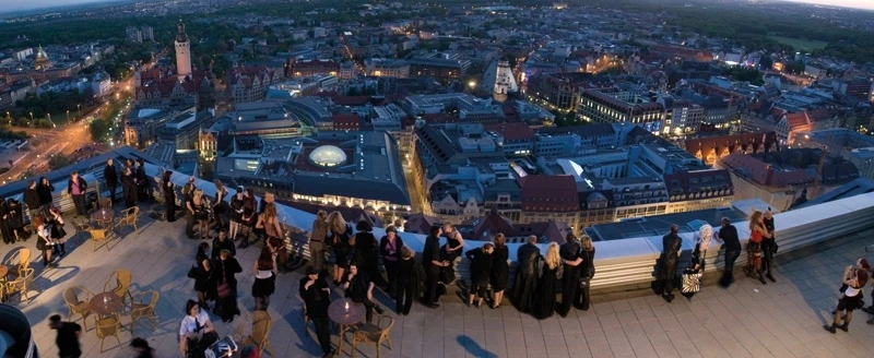 Panorama Tower - Plate of Art: Eventlocation mit Aussichtsplattform für Ihre Tagung & Konferenz in Leipzig