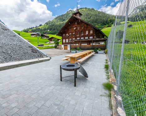 Espace barbecue à l'école de Zwischenflüh