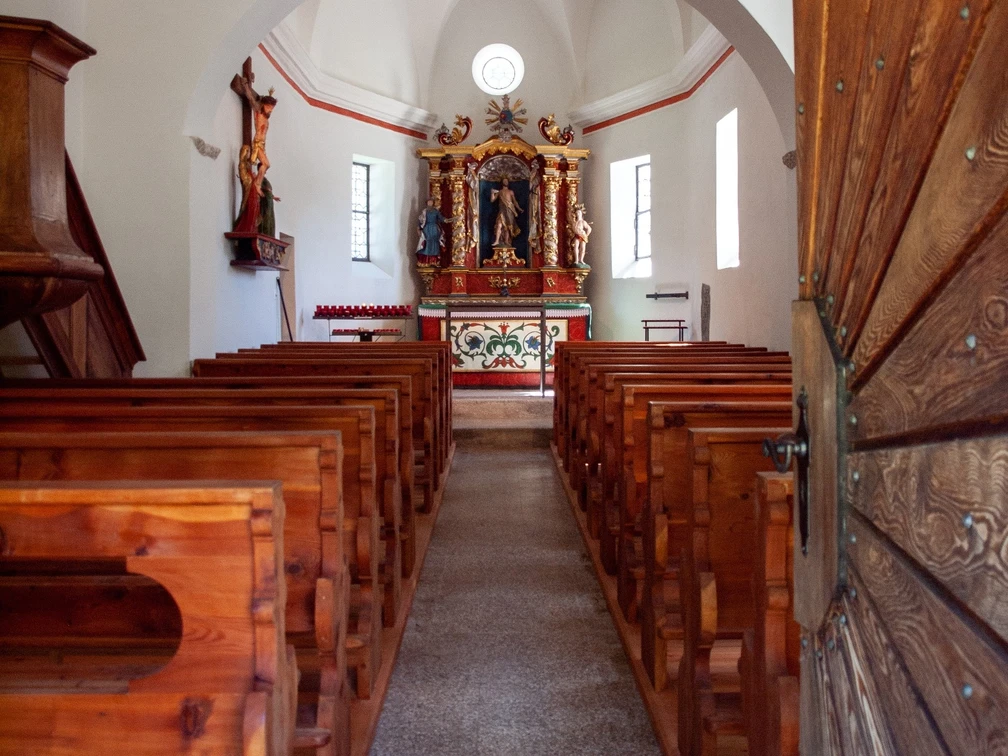 Eggen Kapelle Innenaufnahme von der Eggen Kapelle Interior view of the Eggen ChapelVue intérieure de la chapelle Eggen