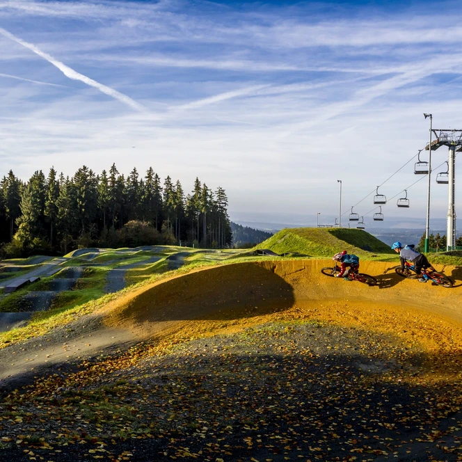 Flowige Trails in der Bikewelt Schöneck | Foto: Manuel Rohne