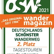 Deutschlands schönster Wanderweg Platz 2