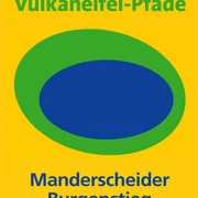 Wegmarkierung Wanderweg Manderscheider Burgenstieg