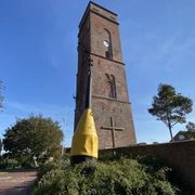 IMG_2953.jpg Der alte Leuchtturm unter wolkenlosem HimmelThe old lighthouse under a cloudless sky