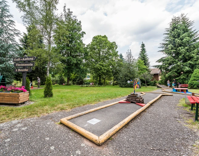 Kleingolf Minigolf Baiersbronn erste Bahn Kleingolf Minigolf Baiersbronn erste Bahn