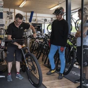 E-Mountainbike in der Aletsch Arena E-Mountainbike in der Aletsch Arena