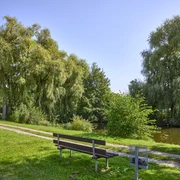 Ruhebank am Teich Cramme Ruhebank am Teich Cramme