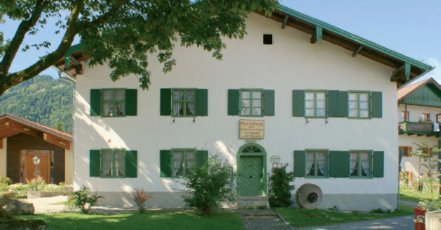 Aussenansicht Dorfmuseum Unterammergau