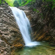 Wasserfall in der Schleifmühlenklamm