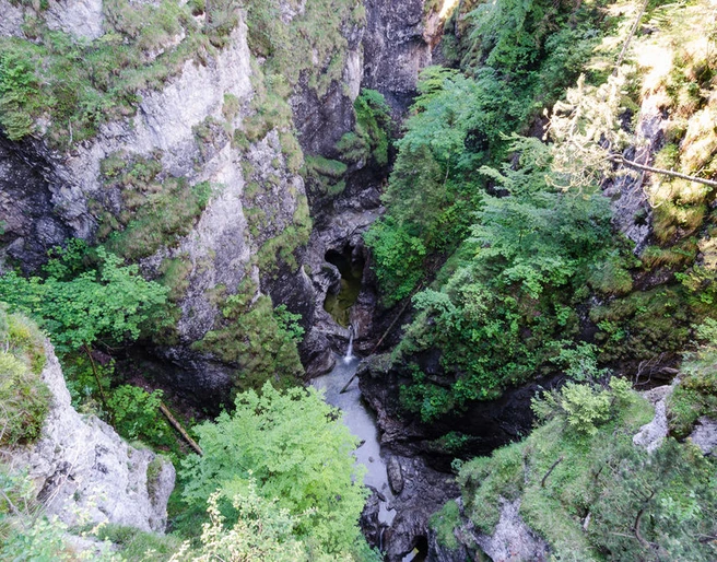 Blick in die Asamklamm